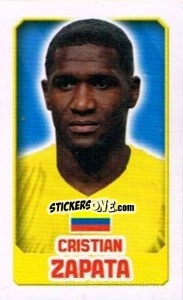 Sticker Cristian Zapata - England 2014 n. 124 - Topps