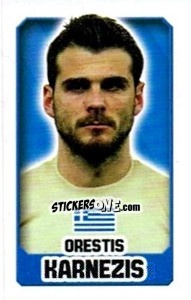 Sticker Orestis Karnezis - England 2014 - Topps