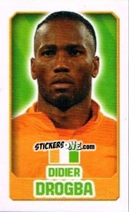 Sticker Didier Drogba - England 2014 n. 153 - Topps