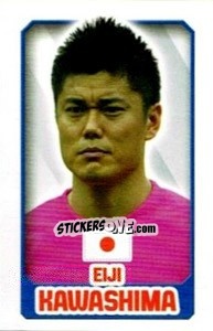Sticker Eiji Kawashima - England 2014 n. 156 - Topps