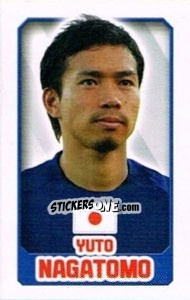 Sticker Yuto Nagatomo - England 2014 n. 158 - Topps