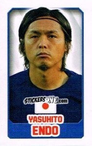 Sticker Yasuhito Endo - England 2014 - Topps