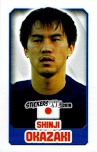 Sticker Shinji Okazaki - England 2014 n. 165 - Topps
