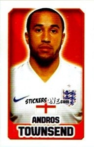 Sticker Andros Townsend - England 2014 - Topps