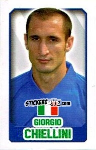 Sticker Giorgio Chiellini - England 2014 n. 179 - Topps