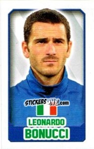 Sticker Leonardo Bonucci - England 2014 n. 180 - Topps