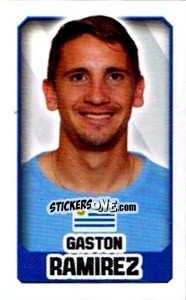 Sticker Gaston Ramirez - England 2014 n. 195 - Topps