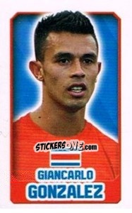 Sticker Giancarlo Gonzalez - England 2014 n. 202 - Topps