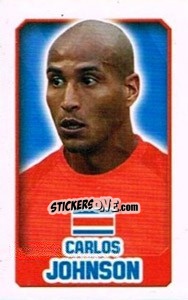Sticker Carlos Johnson - England 2014 n. 204 - Topps