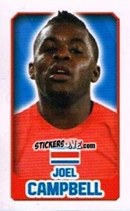 Sticker Joel Campbell - England 2014 n. 208 - Topps