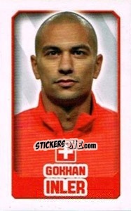 Sticker Gokhan Inler - England 2014 - Topps