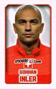 Sticker Gokhan Inler - England 2014 n. 218 - Topps