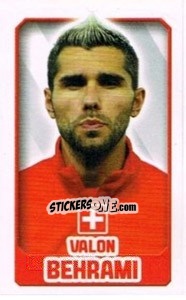 Sticker Valon Behrami - England 2014 n. 219 - Topps