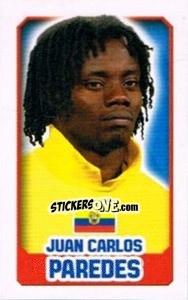 Sticker Juan Carlos Paredes - England 2014 n. 224 - Topps