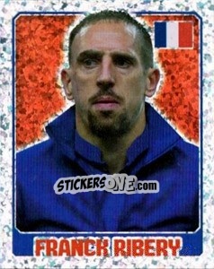 Sticker Franck Ribéry - England 2014 - Topps