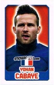 Sticker Yohan Cabaye - England 2014 - Topps