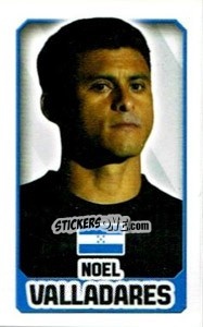 Sticker Noel Valladares - England 2014 - Topps