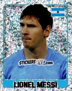 Sticker Lionel Messi - England 2014 n. 254 - Topps