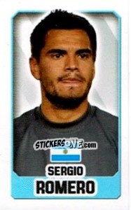 Sticker Sergio Romero - England 2014 n. 255 - Topps