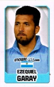 Sticker Ezequiel Garay - England 2014 n. 256 - Topps