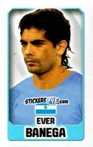 Figurina Éver Banega - England 2014 - Topps