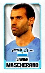 Sticker Javier Mascherano - England 2014 n. 260 - Topps