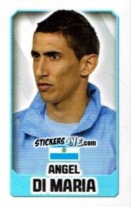 Figurina Ángel Di María - England 2014 - Topps