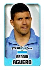 Cromo Sergio Agüero - England 2014 - Topps