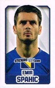 Sticker Emir Spahic - England 2014 n. 267 - Topps