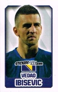 Sticker Vedad Ibiševic - England 2014 n. 275 - Topps