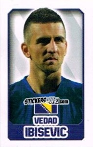 Cromo Vedad Ibiševic - England 2014 - Topps