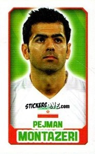 Sticker Pejman Montazeri - England 2014 - Topps