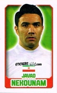 Sticker Javad Nekounam - England 2014 - Topps