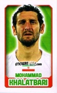 Cromo Mohammad Khalatbari - England 2014 - Topps