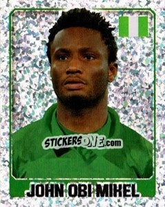Sticker John Obi Mikel - England 2014 n. 287 - Topps