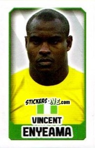 Sticker Vincent Enyeama - England 2014 n. 288 - Topps