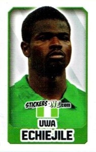 Sticker Uwa Echiejile - England 2014 n. 291 - Topps
