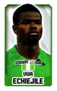 Cromo Uwa Echiejile - England 2014 - Topps