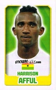 Sticker Harrison Afful - England 2014 - Topps