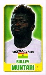 Sticker Sulley Muntari - England 2014 - Topps