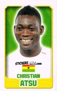 Sticker Christian Atsu - England 2014 n. 327 - Topps