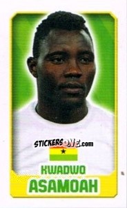 Figurina Kwadwo Asamoah - England 2014 - Topps