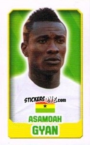Sticker Asamoah Gyan - England 2014 - Topps