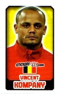 Sticker Vincent Kompany - England 2014 n. 345 - Topps