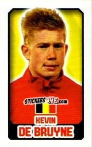 Figurina Kevin De Bruyne - England 2014 - Topps