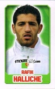 Sticker Rafik Halliche - England 2014 - Topps