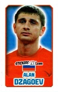 Sticker Alan Dzagoev - England 2014 n. 369 - Topps