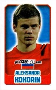 Sticker Aleksandr Kokorin - England 2014 n. 373 - Topps