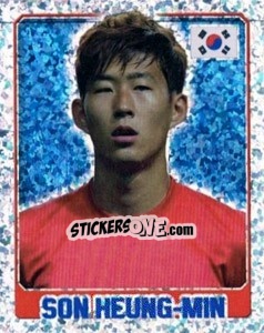 Sticker Son Heung-Min - England 2014 - Topps