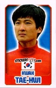 Sticker Kwak Tae-Hwi - England 2014 - Topps